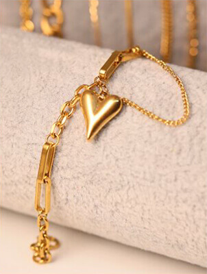 Heart Lock Bracelet