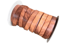 Italienische flache Lederschnüre