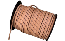 Flache Lederschnüre