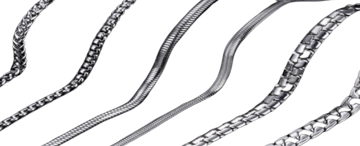 Sterling Silber Ketten