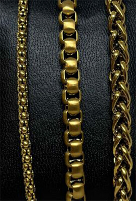 CUSTOMIZABLE STAINLESS STEEL CHAINS